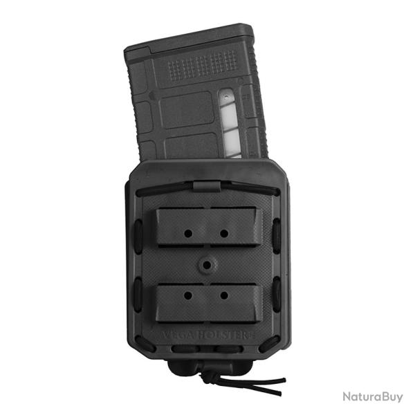 Porte-chargeur simple Bungy 8BL noir pour .308/7,62 mm
