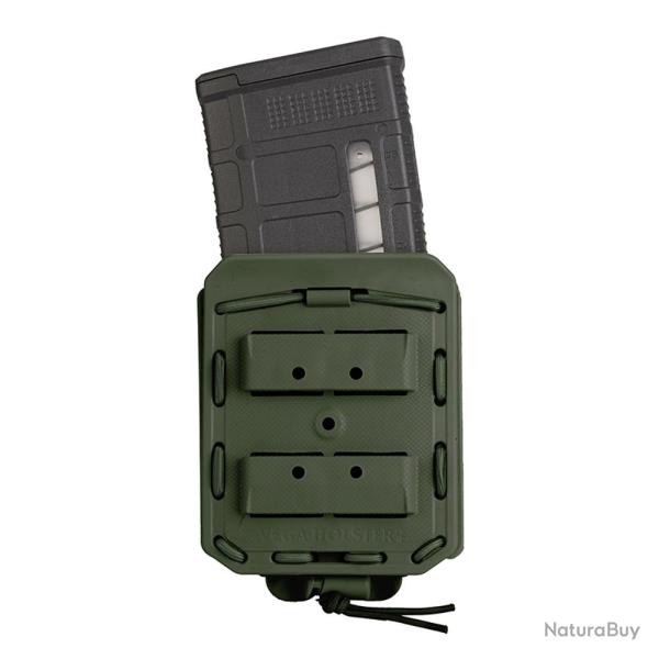 Porte-chargeur simple Bungy 8BL vert olive pour .308/7,62 mm