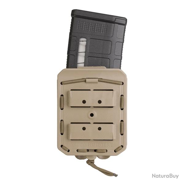Porte-chargeur double Bungy 8BL tan pour .308/7,62 mm