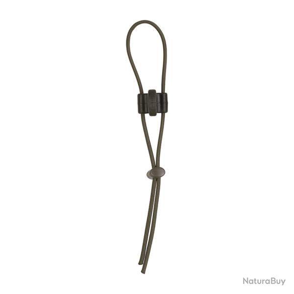 Elastique de serrage embout antidrapant vert olive pour porte-chargeur Bungy