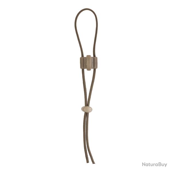 Elastique de serrage embout antidrapant tan pour porte-chargeur Bungy