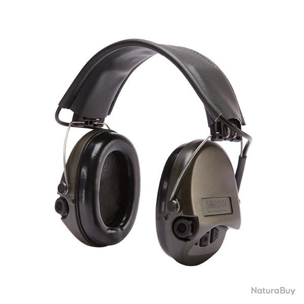Casque anti-bruit Supreme Basic AUX vert olive