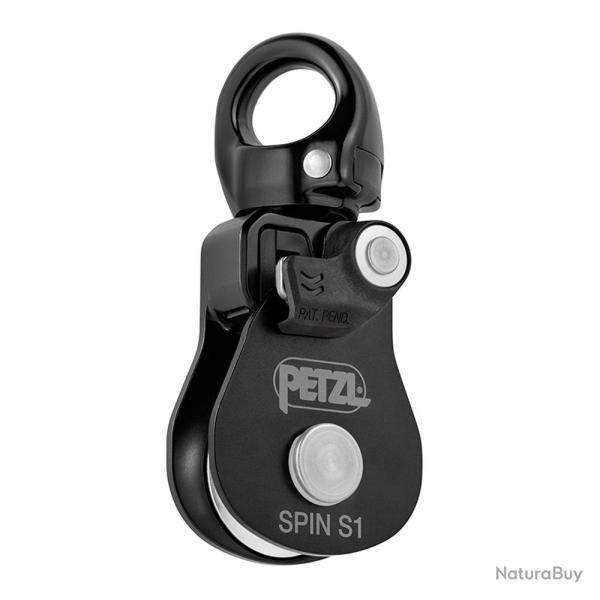 Poulie simple et compacte � tr�s haut rendement Spin S1 avec �merillon