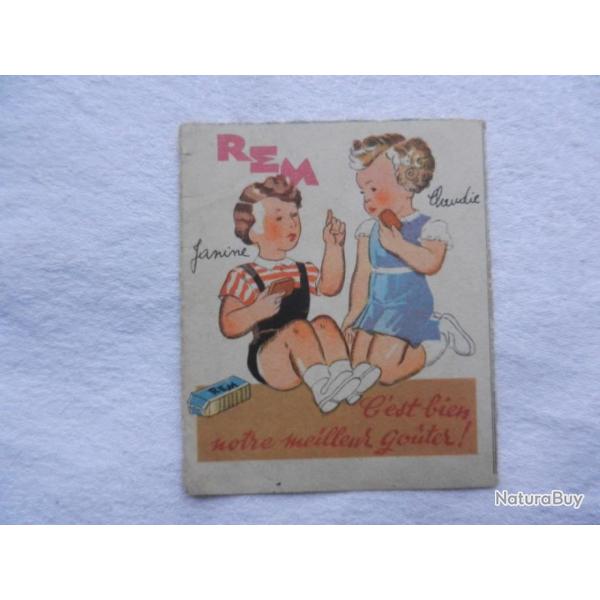 ancienne image publicitaire g�teau Rem