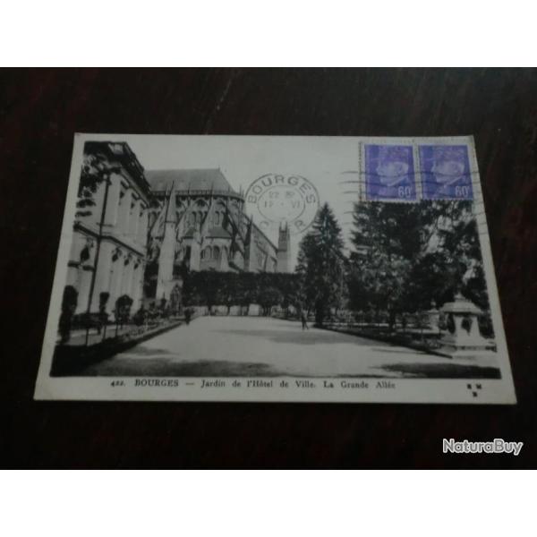 CP  Dpt  18  BOURGES  HOTEL DE VILLE