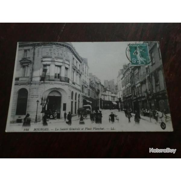 CP  Dpt 18  BOURGES  PLACE PLANCHAT I
