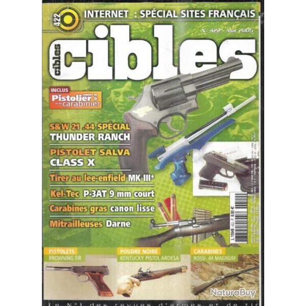 cibles 422 , kel-tec p-3at, carabines de chasse gras, carabine rossi, mitrailleuses darne,