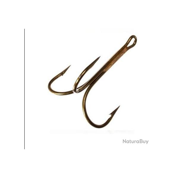 Hame�on MUSTAD 3551 BR BLISTER de 10   TAILLE N� 4