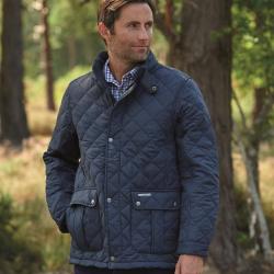 Veste matelass&eacute;e  Padstow Diamond Bleu