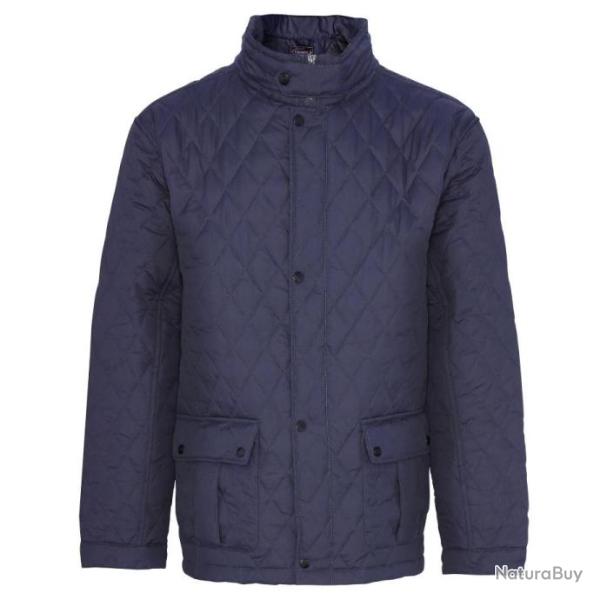 Veste matelasse  Padstow Diamond Bleu