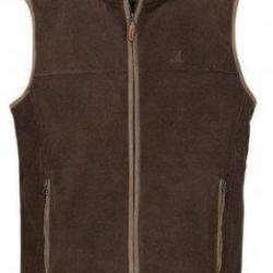 Gilet polaire Scotland marron PERCUSSION-M