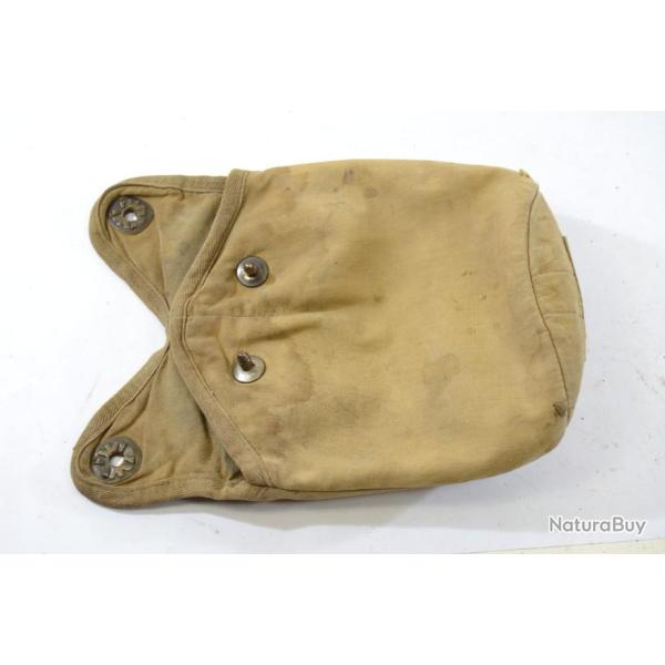 Housse de gourde type US Arm�e Fran�aise Indochine. Boutons pression RAKA. FRANCE