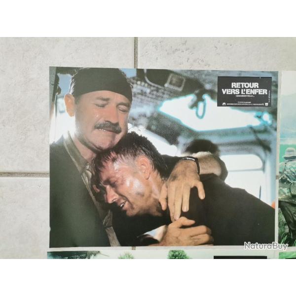 Ensemble complet photographies exploitation film Retour vers l'enfer Paramount