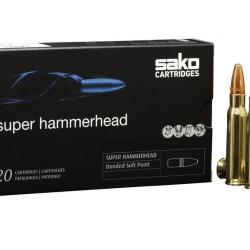 Cartouche Sako 30-06 S-Hammerhead SP 9.7G 150GR