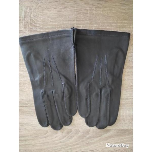 Gants cuir noir neufs