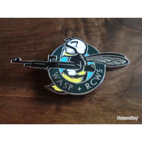INSIGNE BADGE  WASP + RCWS   / ARTHUS BERTRAND