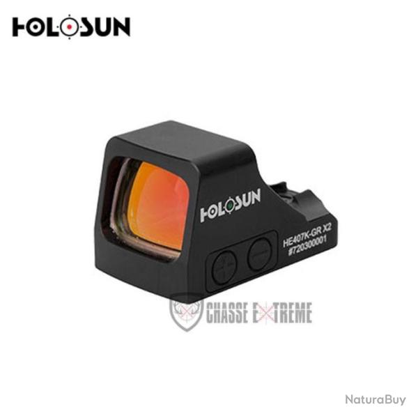 Viseur Point Vert HOLOSUN Reflex 407K X2 6 Moa