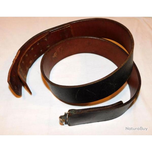 CEINTURON ALLEMAGNE EN BEAU CUIR - TYPE W.W.2