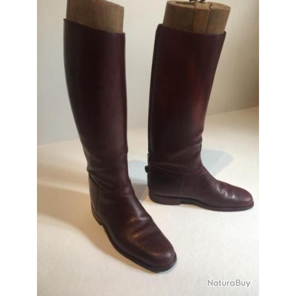 BOTTES CUIR OFFICIER