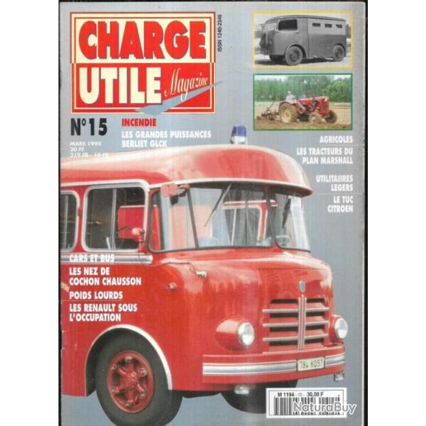 charge utile 15 �puis� indisponible �diteur , tuc citroen, nez de de cochon chausson, renault sous l