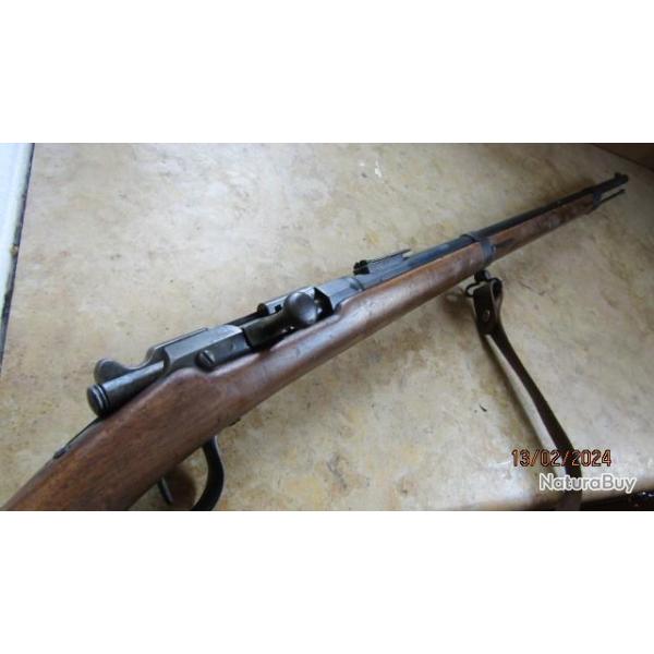 fusil carabine GRAS bataillon scolaire cadet cal11 mm r�duit canon bien ray� baguette bretelle