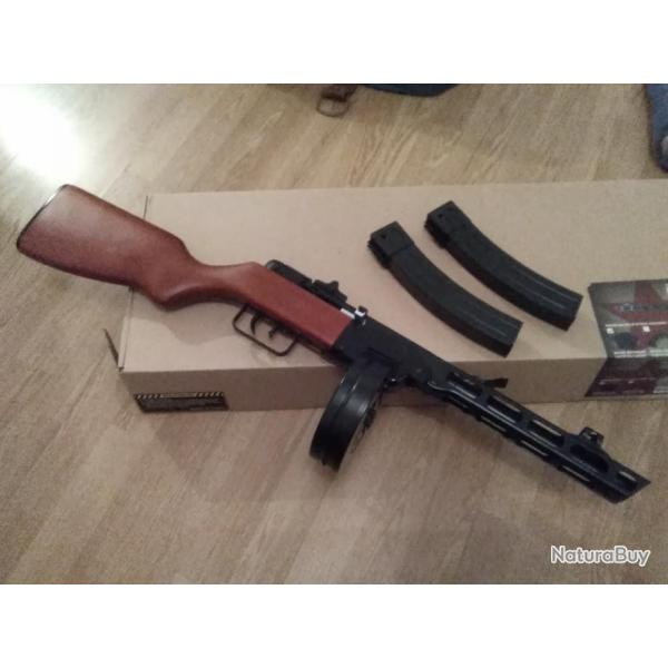 S&T PPSH41 AEG + 2 CHARGEURS SUP