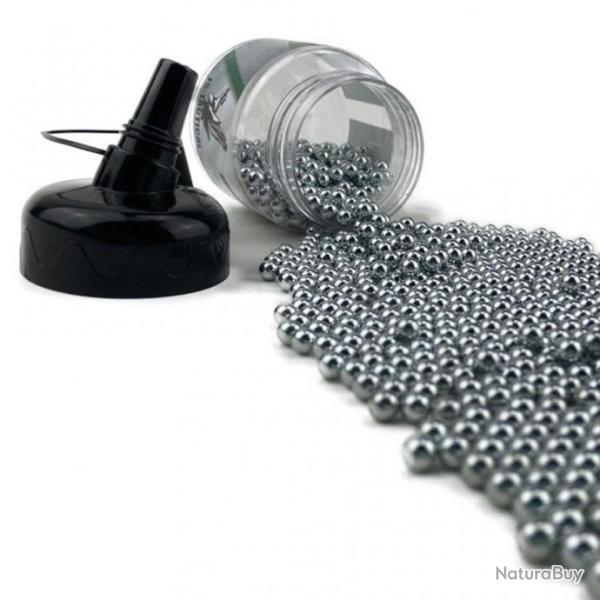 1000 Billes Acier Metal 6 mm Puissantes Airsoft Lance Pierre Arbal�te Fronde Slingshot