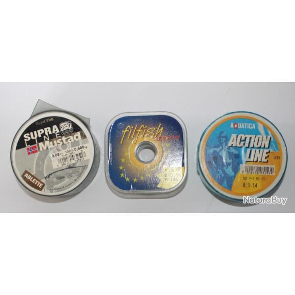 Lot de 9 bobines de nylon (1)