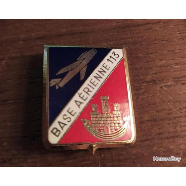 INSIGNE  BASE AERIENNE 113, SAINT DIZIER