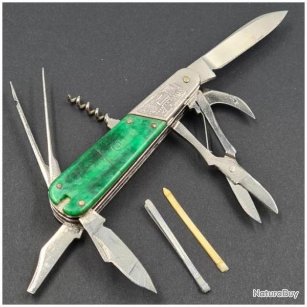 Couteau Russe ROPOKNH 8 pices type suisse-bakelite