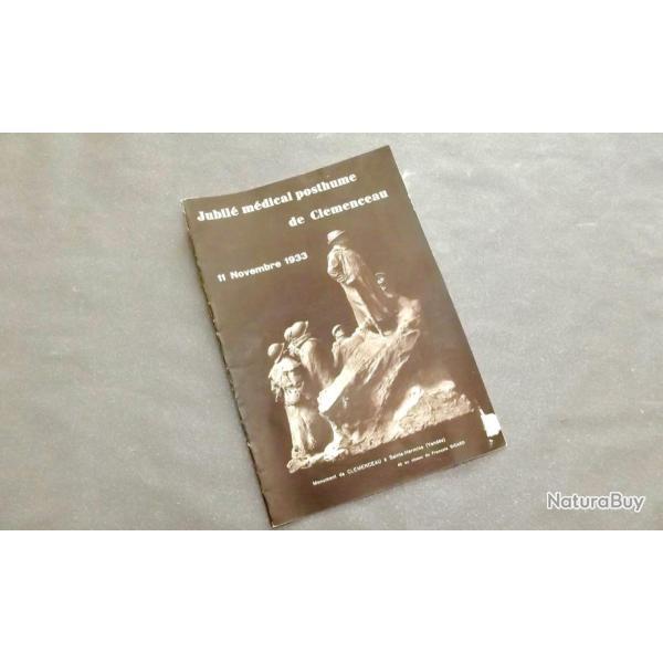 JUBIL� M�DICAL POSTUME DE CLEMENCEAU