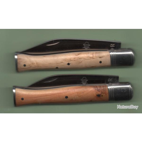 KENAVO 11 Couteau marin BOULEAU  grav� pr�nom GRATUIT