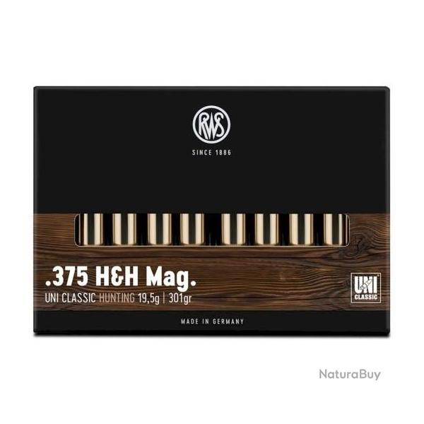Balles RWS cal.375hh mag uni classic 19,5g 301gr par 20