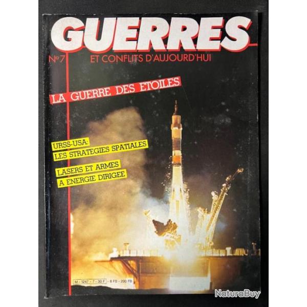Revue Guerres et conflits d'Aujourd'hui No 7: la guerre des toiles URSS-USA