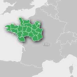 Carte Garmin TOPO FRANCE V6 PRO - NORD-OUEST