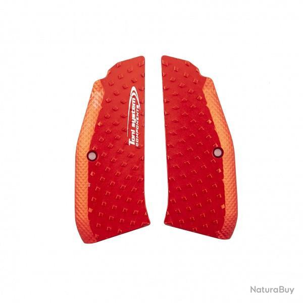 Poignes longues modle Vibram pour CZ Shadow / Tactical Sport - Rouge - TONI SYSTEM