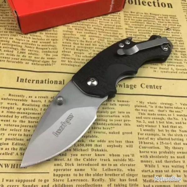 mini couteau de poche KERSHAW d�capsuleur survie tactique EDC p�che chasse camping #0025