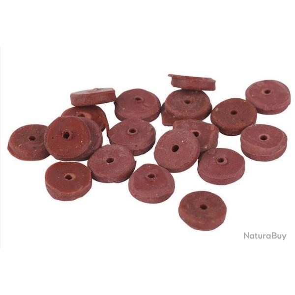 LOT DE 5 SACHETS DE 20 PEPPERS WATER QUEEN attache fil au bout de la canne