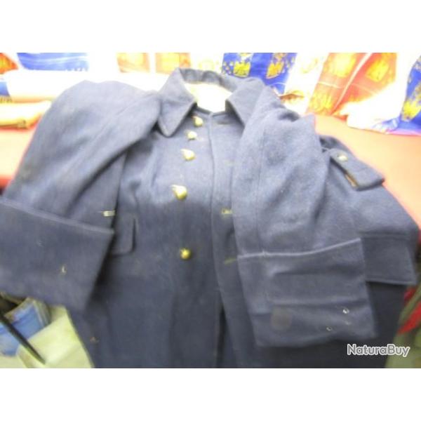 capote troupe bleu Fran�ais manteau mod38 1939 seconde guerre ww2 french arm�e air  chasseur Alpin
