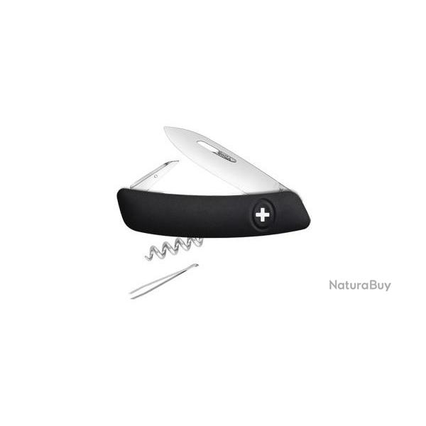 COUTEAU SWIZA NOIR 6 FONCTIONS