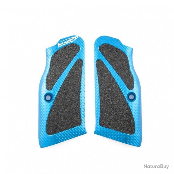 Poign�es longues 3D - petit cadre pour Tanfoglio - Bleue - TONI SYSTEM