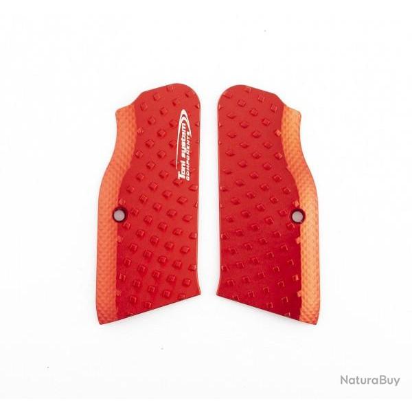Poignes longues Vibram - petit cadre pour Tanfoglio - Rouge - TONI SYSTEM