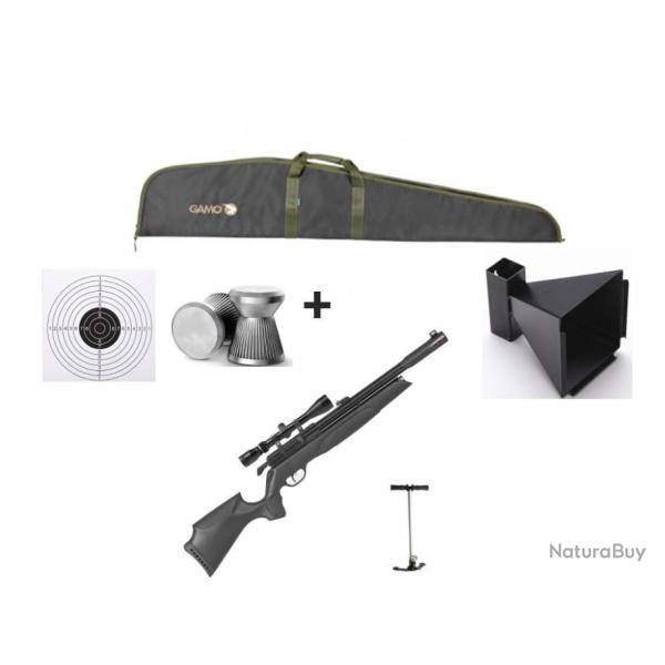 PACK-14 CARABINE PCP GAMO  ARROW Cal. 4,5 mm, 19,9 joules + ( Kit Puissance )