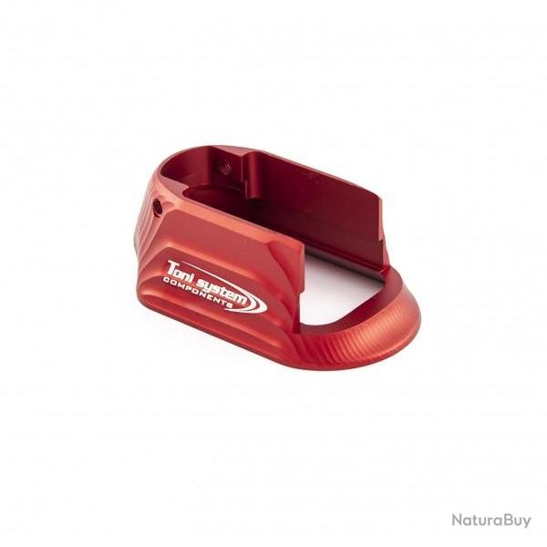 Magwell IDPA pour petit ch�ssis Tanfoglio - Rouge - TONI SYSTEM