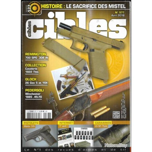 cibles 577 glock 26 gen 5 et 19x, remington 700, benchmade, accessoires kalaschnikov, pistolet manta