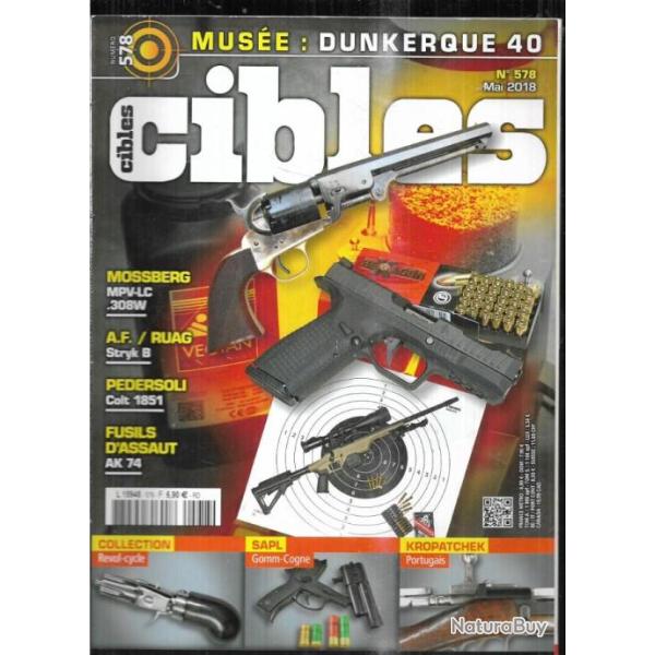 cibles 578 kalaschnikov ak 74 , stryk b, field strip technology, sapl gomm cogne, mus�e dunkerque 40