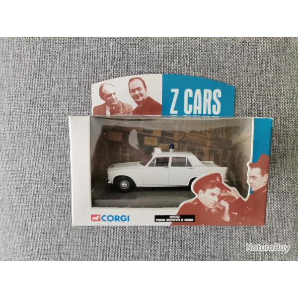 Corgi Z Cars Ford Zephyr 6 MKIII no 00502 1/43 neuve