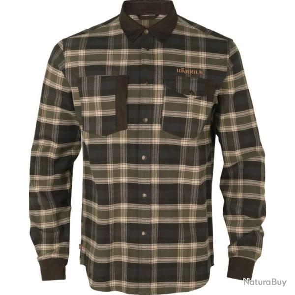 Chemise Aivak L S Olive Harkila