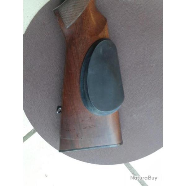 Joue/Busc de crosse souple... ht 12 mm en noir