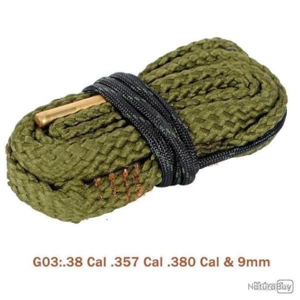 Cordon de Nettoyage de Type BoreSnake pour Cal .38 .357 9mm G03